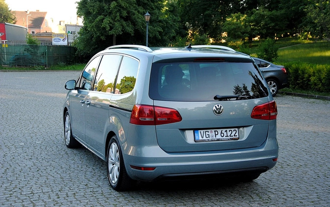 Volkswagen Sharan cena 76900 przebieg: 142000, rok produkcji 2015 z Oława małe 121